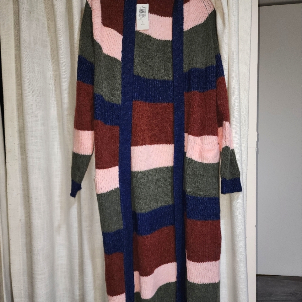 Torrid stripe sweater brand new*